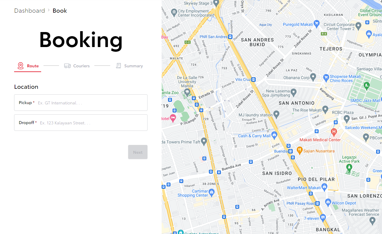 booking screenshot number 1